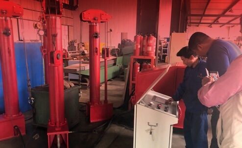 equipamento de construção de oleoduto