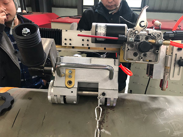 Máquina de solda orbital