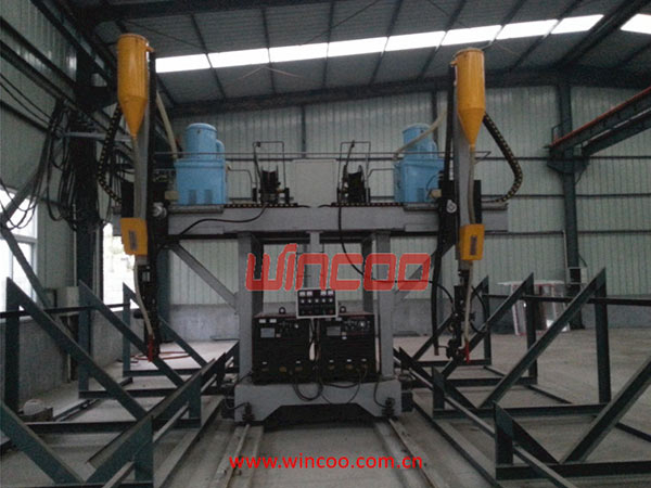 Máquina de solda automática de viga H tipo pórtico LHA