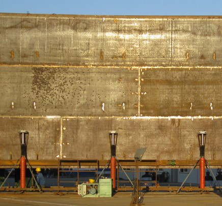 poderoso sistema de elevação de tanque de segurança para tanque de GNL