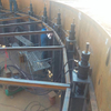 Macacos hidráulicos simples para construção de tanque de GNL