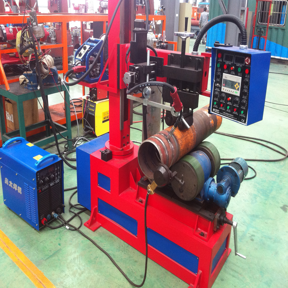 Máquina automática de solda SAW de tubo de metal de alta frequência para solução de fanricação de carretel de tubo