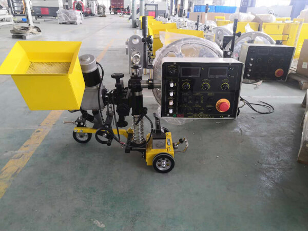 Máquina automática de solda de filete de topo para tanque